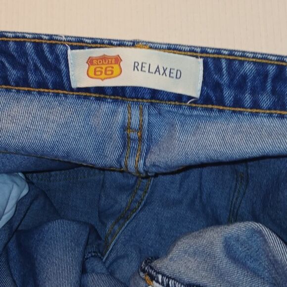 Route 66 Women's Designer Relaxed Fit Blue Jeans - Size 22W - Picture 6 of 6